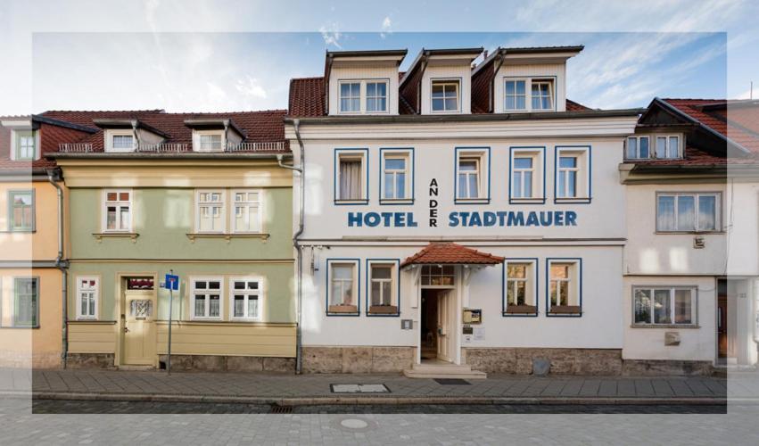 Muehlhaeuser Hof Und Stadtmauer Mühlhausen 외부 사진