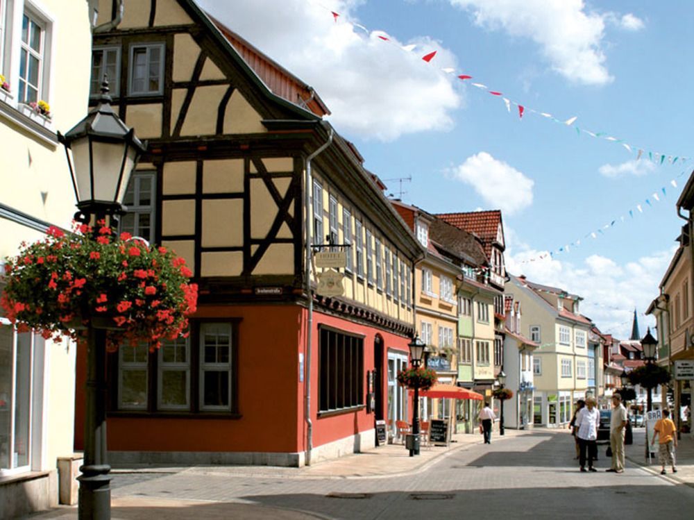 Muehlhaeuser Hof Und Stadtmauer Mühlhausen 외부 사진