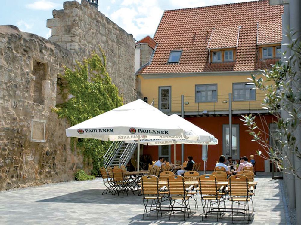Muehlhaeuser Hof Und Stadtmauer Mühlhausen 외부 사진