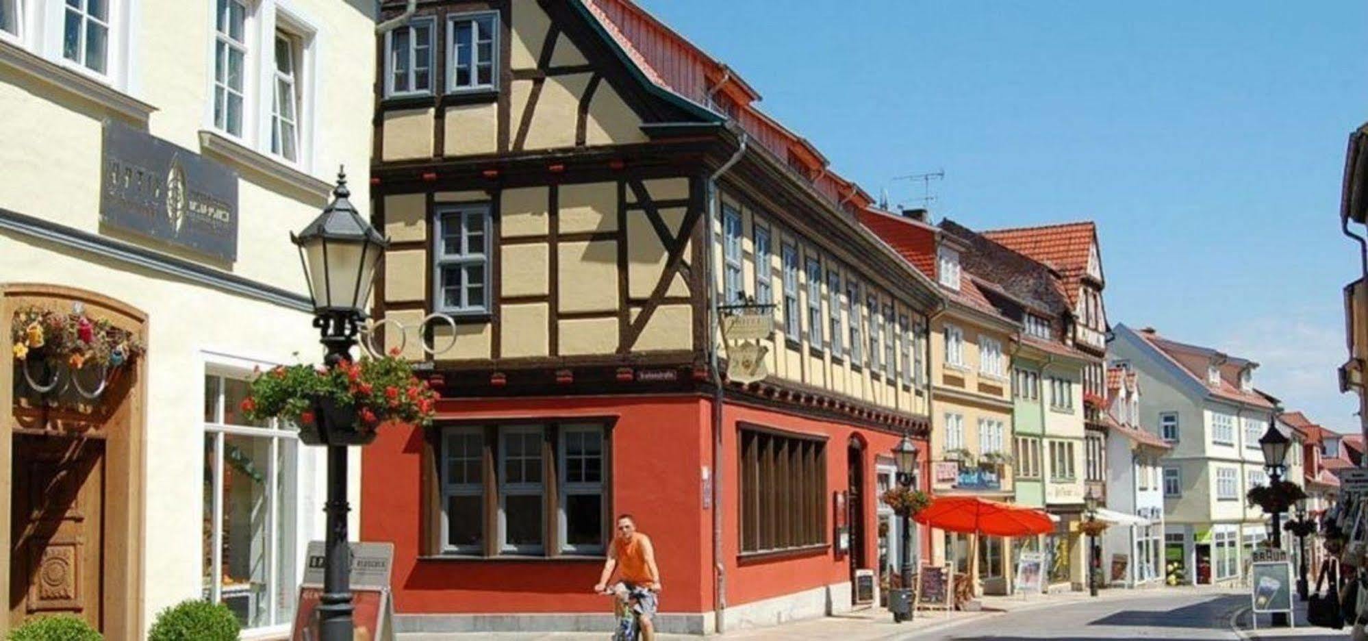 Muehlhaeuser Hof Und Stadtmauer Mühlhausen 외부 사진